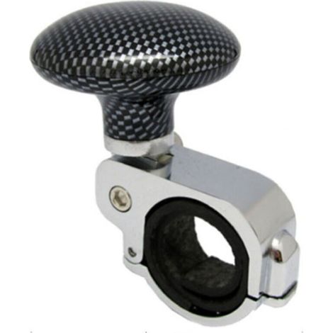 Poignée de Boule de Volant Universelle, Poignée Booster, Power Spinner Commande de Poignée Auxiliaire pour Voiture, Intérieur automobile,volant (1/4)