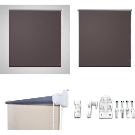 Verdunkelungsrollo 80 x 230 cm coffee - Fensterrollo - Verdunkelungsrollo - Raffrollo - Rollo Braun - Rollo Polyester - Home & Living (1/4)
