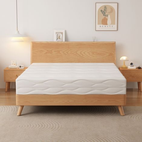 Matelas 140x200 cm à ressorts ensachés, fermeté H3, certifié Öko-Tex, matelas ergonomique 7 zones, hauteur 20 cm, fabriqué en CHINE (1/5)