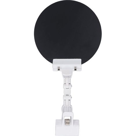 Panneau d'occultation pour soudage, diamètre 16 cm, changement de couleur automatique, fixation par clip, blanc