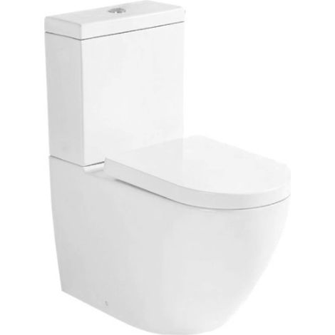 Mexen Lena toilettes compactes avec siège à fermeture lente, Blanc - 31051000 (1/2)