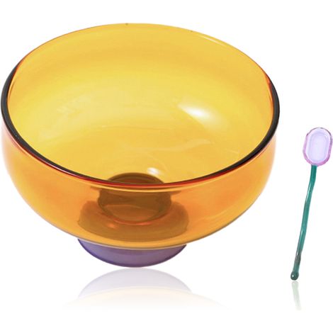 Saladier Verre - Bol Pâtes Fruits Dessert - Compatible Lave-Vaisselle - 107 x 60 mm - Lot de 1 (1/5)