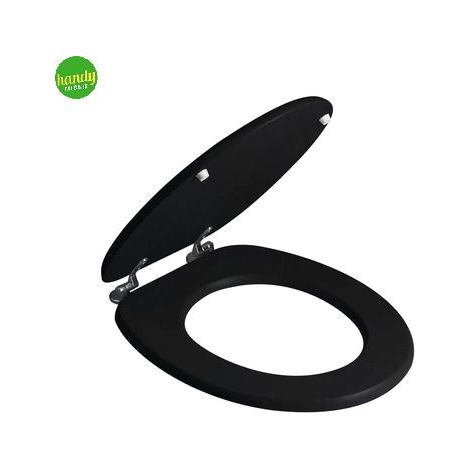 Copriwater Universale Savini Due Nero Opaco (1/3)