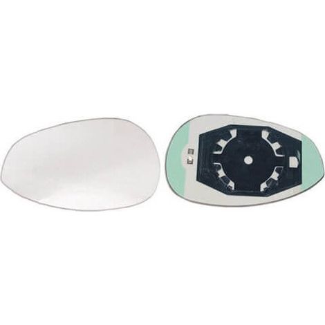 Verre de rétroviseur gauche chauffant Fiat 500 depuis 2007