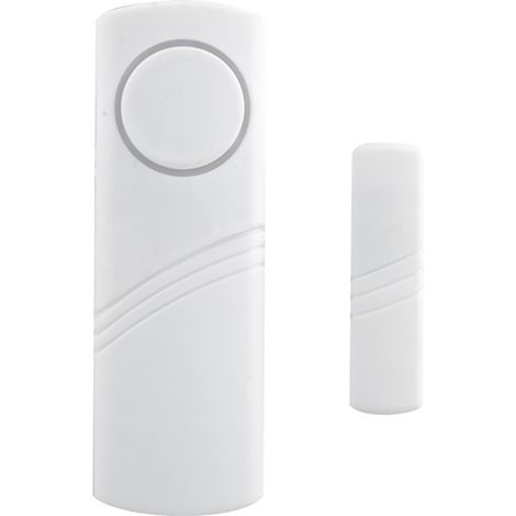 Alarme Porte Fenêtre - Capteur Magnétique Sans Fil 120 dB - Pour Sécurité Domestique et Professionnelle - 2 Pièces (1/4)