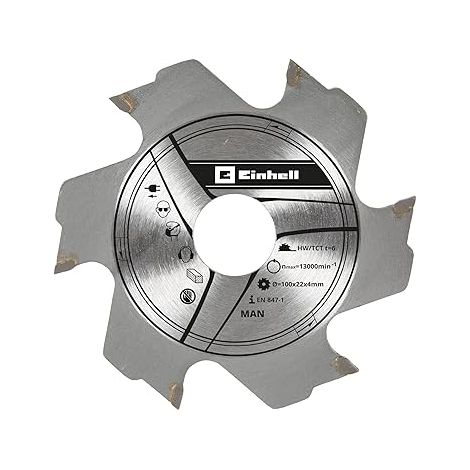 Disco para Engalletadora HM Ø100 x 22 x 3,8 mm Z6 EINHELL