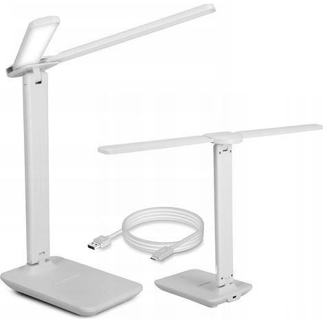 LED-Schreibtischlampe - D20B (Weiß)