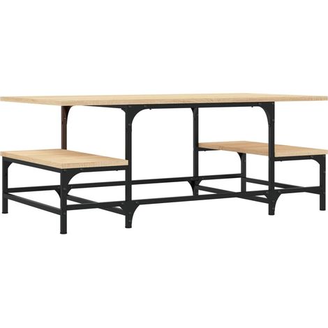 Maison Exclusive - Couchtisch Sonoma-Eiche 100x50,5x40 cm Holzwer