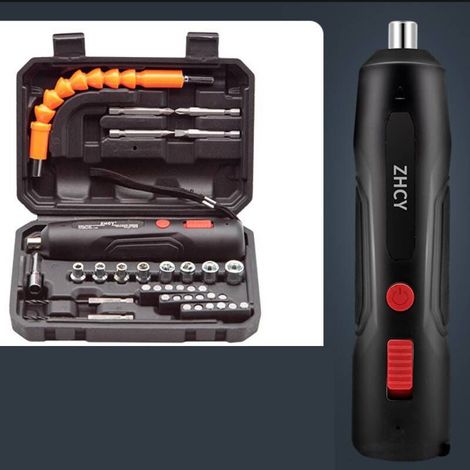 Ensemble de tournevis électrique multifonctionnel rechargeable