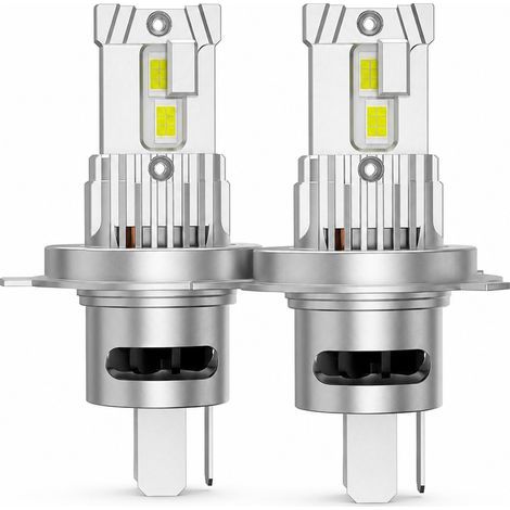 Ampollas LED H4 REDSEA para faros, plateadas, 64 W 6400 lm, para coche y antinieblas delanteros (1/5)