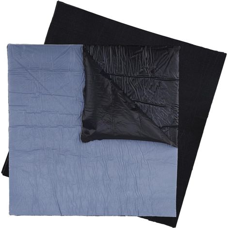3pcs Patchs de Réparation pour Liner D'Étang, 20x20cm Autoadhésif Kit de Joint Liner Caoutchouc EPDM Joint Épaissi Étanche pour Jardin Extérieur Réparation Couverture d'Étang (1/5)