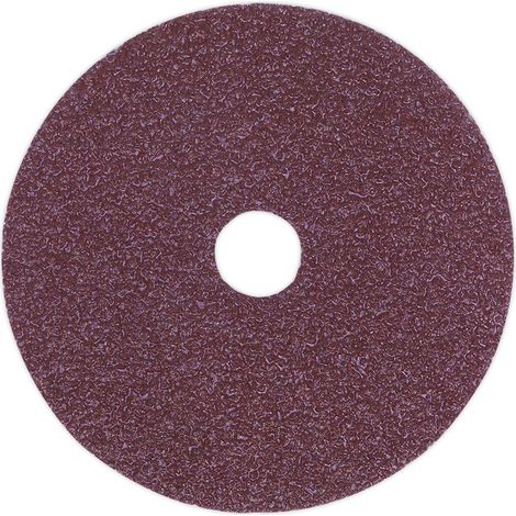 Sealey FBD10050 100mm Sanding Disc 50Grit - Pack of 25