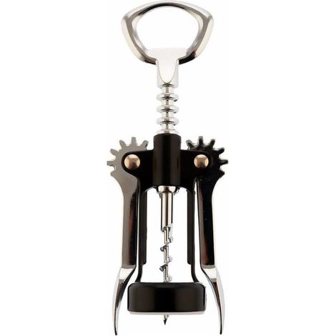 Ouvre-bouchon ailé Koala Spain en acier inoxydable, noir-Online Store (1/5)
