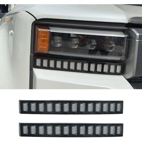 1 Paar dreifarbige Tagfahrlichter, passend für Toyota Prado LC250 PRADO Modelle ab Baujahr 2024 (1/4)