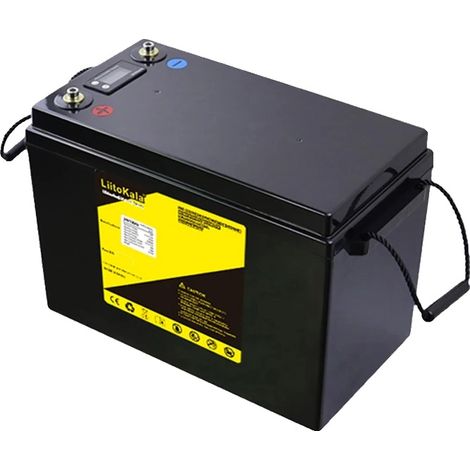 Batterie, 12,8V, capacité de 100Ah, 12.8V200Ah(LCD) (1/2)