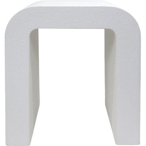 Couchtisch Mobili Rebecca Ametrine 45x40x30 cm MDF Weiß Modern