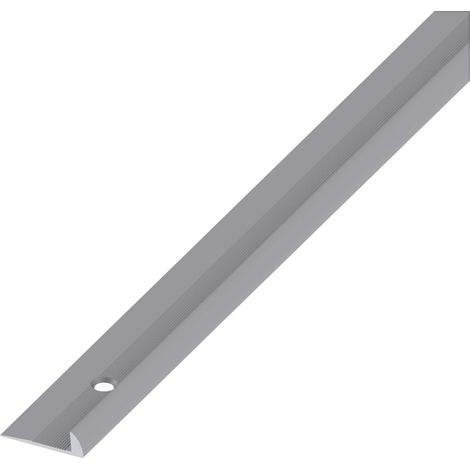 alfer Rund-Abschluss-Profil 1 m, 21.5 x 5 mm Aluminium eloxiert dunkelgrau Profil (1/2)