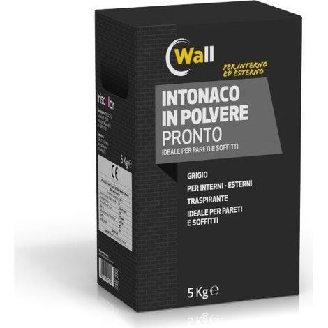 WALL INTONACO PRONTO POLVERE 5 KG (1/2)