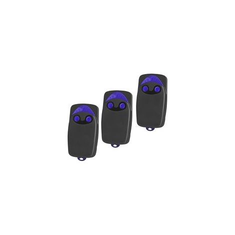 Set mit 3 Handsendern für Garagentoröffner, kompatibel mit den Fernbedienungen Nice FLO2, FLOXIR und FLOX2RGate, 433,92 MHz (1/5)