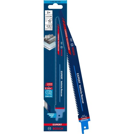 BOSCH S1157CHM (pkt of 3) EXPERT Multi-Material 225mm