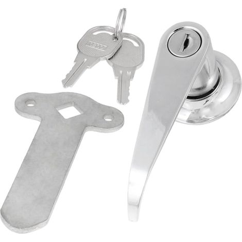 Drehgriff eingelassenes Sicherheitsschloss aus Metall 4,2'' avec 2 Schlüsseln für die Aktenschrank-T