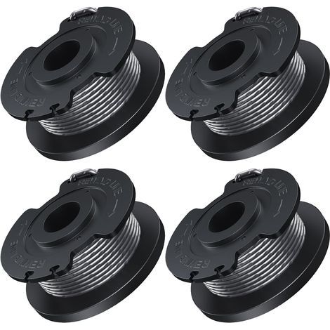 Bosch Rasenmäher-Ersatzteile F016800569/F016800385: Ersatzspulen für Rasenmäherköpfe und Schneidfäden.