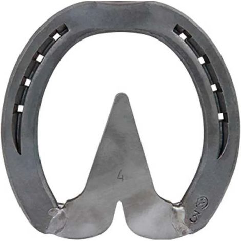 Inserción ortopédica diamond heart bar 57 mm plateado pack 4