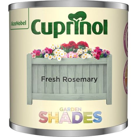 Cuprinol Garden Shades Tester Paint Pot - 125ml - Fresh Rosemary