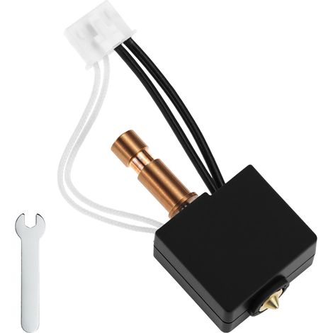 Hotend Imprimantes 3D avec Buse en Acier Trempé 0.4mm, Bloc de Chauffe Intégré Anti-fuite, Compatible avec Kobra S1 (1/5)