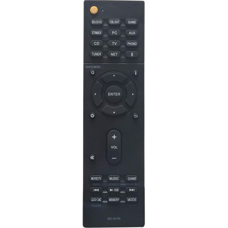 RC 911R TéLéCommande pour Onkyo AV RéCepteur StéRéO TX NR578 DS787 NR777 NR686 HT S7805 RZ720 RZ610 RZ710 (1/4)
