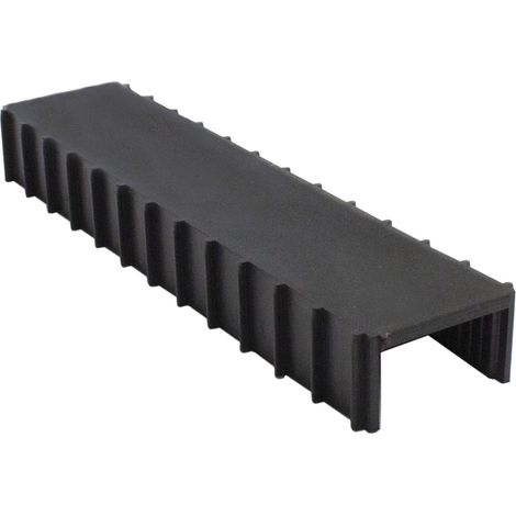 IAM DESIGN Befestigung SPEEDY RAIL f. Nutrohr,Glasstärke 12,76mm,Kunststoff/EPDM