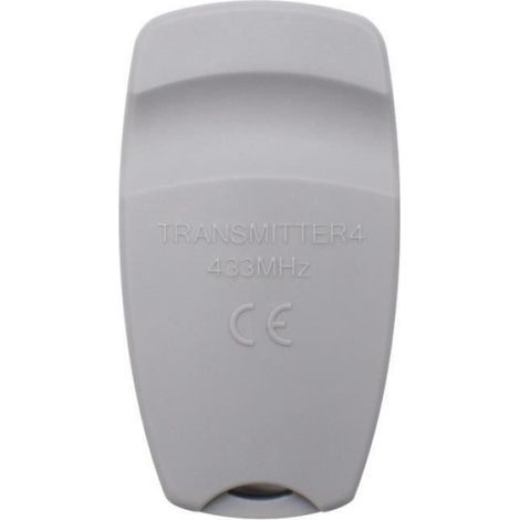 Télécommande Émetteur 433 MHz - Pour Porte-Clés - Code à Roulement - Compatible Garage et Barrière - 4 Voitures - Emballage Blister (1/4)