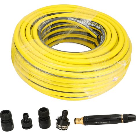 Limpiadora de alta presión profesional y eficiente con una manguera de 25 m (82 pies) para lavar coches, jardines, patios y terrazas. (1/5)