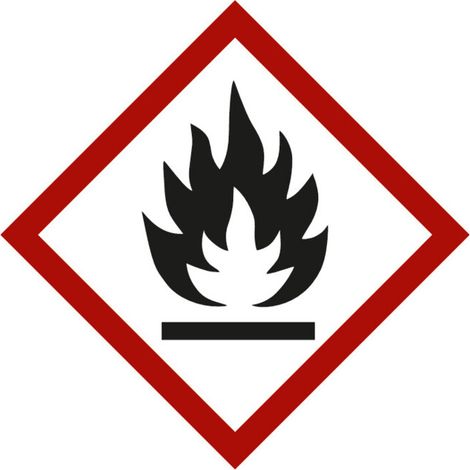 HOFFMANN Symbole pour les substances dangereuses Flamme, Type: 03052