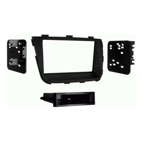 Façade d'autoradio 2-DIN - ACV - Kia Sorento (XM) 2012-2015 - vide-poche intégré - Double-DIN - installation professionnelle