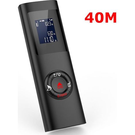 mesure Laser, Tlmtre Laser Avec Batterie Rechargeable Au Lithium, Distance De Mesure, Calcul De La Surface, Du Volume (1/5)