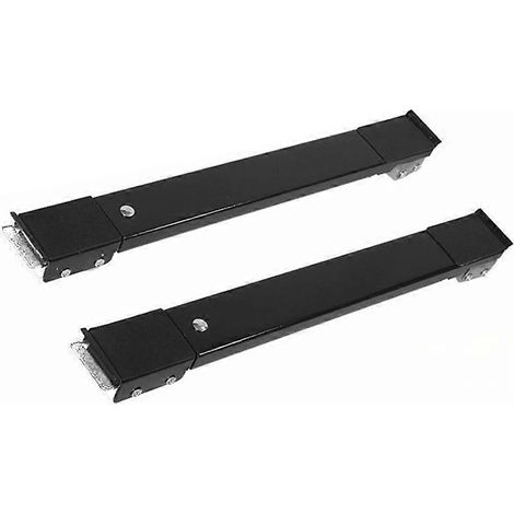 Grille de réfrigérateur réglable en acier inoxydable pour lave-linge 45-70 cm, antirouille et antichoc, supporte jusqu'à 200 kg. (1/5)