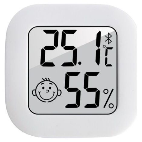 12 mini thermomètres, hygromètres et appareils de mesure de température et d'humidité numériques LCD pour l'intérieur. (1/5)