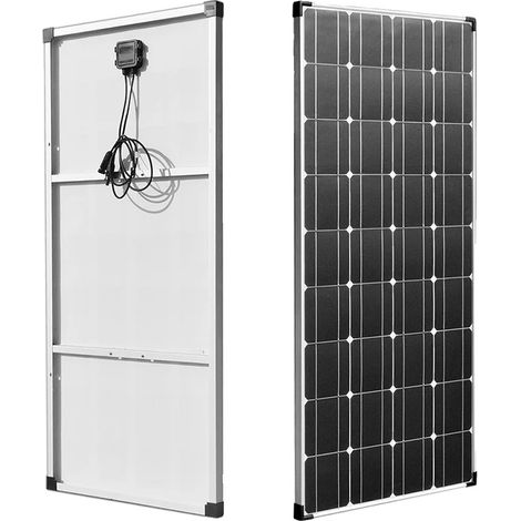 Panneau Solaire, Monocristallin, Haute Efficacité Énergétique, cadre Panneau Solaire (1/2)