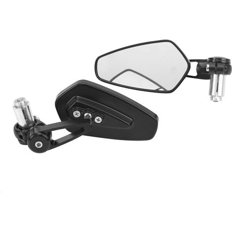 Rétroviseur moto 22mm, miroir de guidon universel pour GROM MSX125 CB500F, rotation à 360°, angle réglable (1/5)