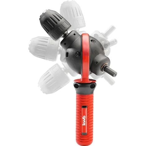 Testa di foratura angolare 360Acirc° con mandrino rapido 10 mm di KWB (1/5)