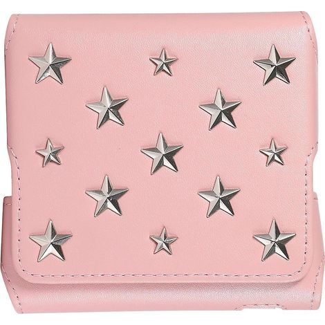 sac De Stockage De Cartouches De Fume De Style Gothique Punk 115 110 35 Mm (cuir Rose), Sac De Rangement En Cuir Rivet Pentagramme, Sac De St (1/5)
