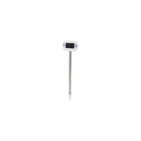 Mini Thermohygromètre Électronique de Sol Numérique en Acier Inoxydable TA290 - Livré avec Batterie - (1/2)