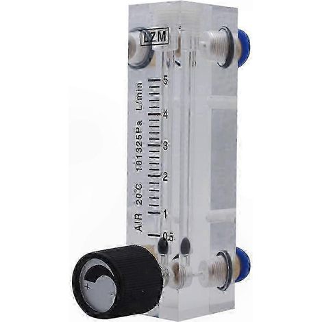 Débitmètre d'oxygène haute précision avec affichage HD, plage de mesure 0,5-5 L (1/5)