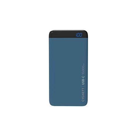 Batería externa ChargeUp Pro de 10000 mAh y 18 W USB-C - Verde azulado (1/5)