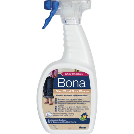 Bona - Nettoyant Pour Parquets Huilés - Spray 1L - Nettoyant Parquet Huilés - Produit Nettoyant Sol - Sans Résidu & Sèche Rapidement (1/5)
