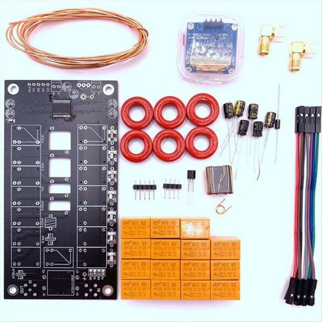Kit De Bricolage Atu-100 - Tuner D Antenne Automatique Pour Radioamateur HF 1 8 Mhz A 50 Mhz - 7 Inductances 7 Condensateurs - Kit Non Assemblé (1/5)