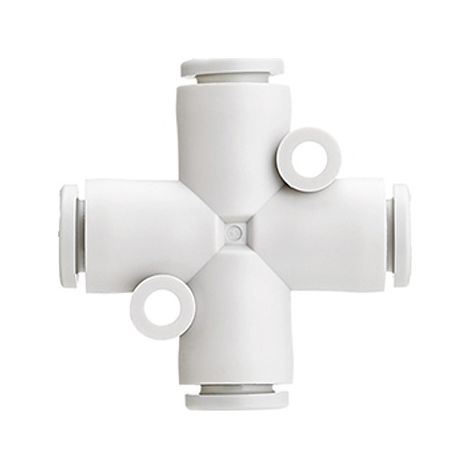 Adaptateur tube à tube croisé SMC KQ2TW vers 8 mm 8 mm ( Prix pour Sachet de 10 )