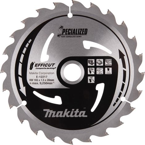 MAKITA E-12217 Disco HM 165/20/24D composite