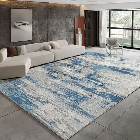 Tapis de Salon Tapis en Velours Clip, Moquette Moderne, observateur, Luxe, Salon, Grande Surface, Canapé d'Étude 120160cm (1/4)